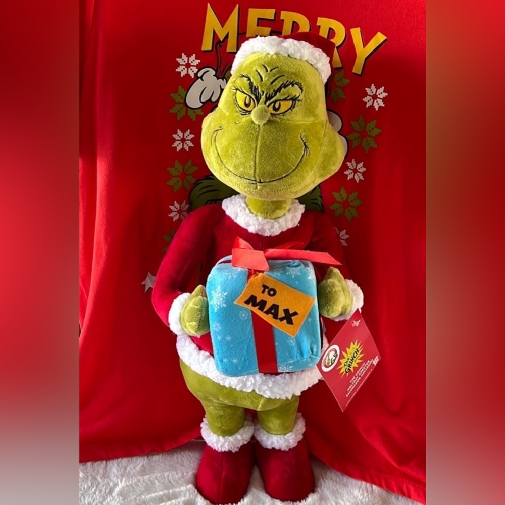 The Grinch Holiday Greeter.